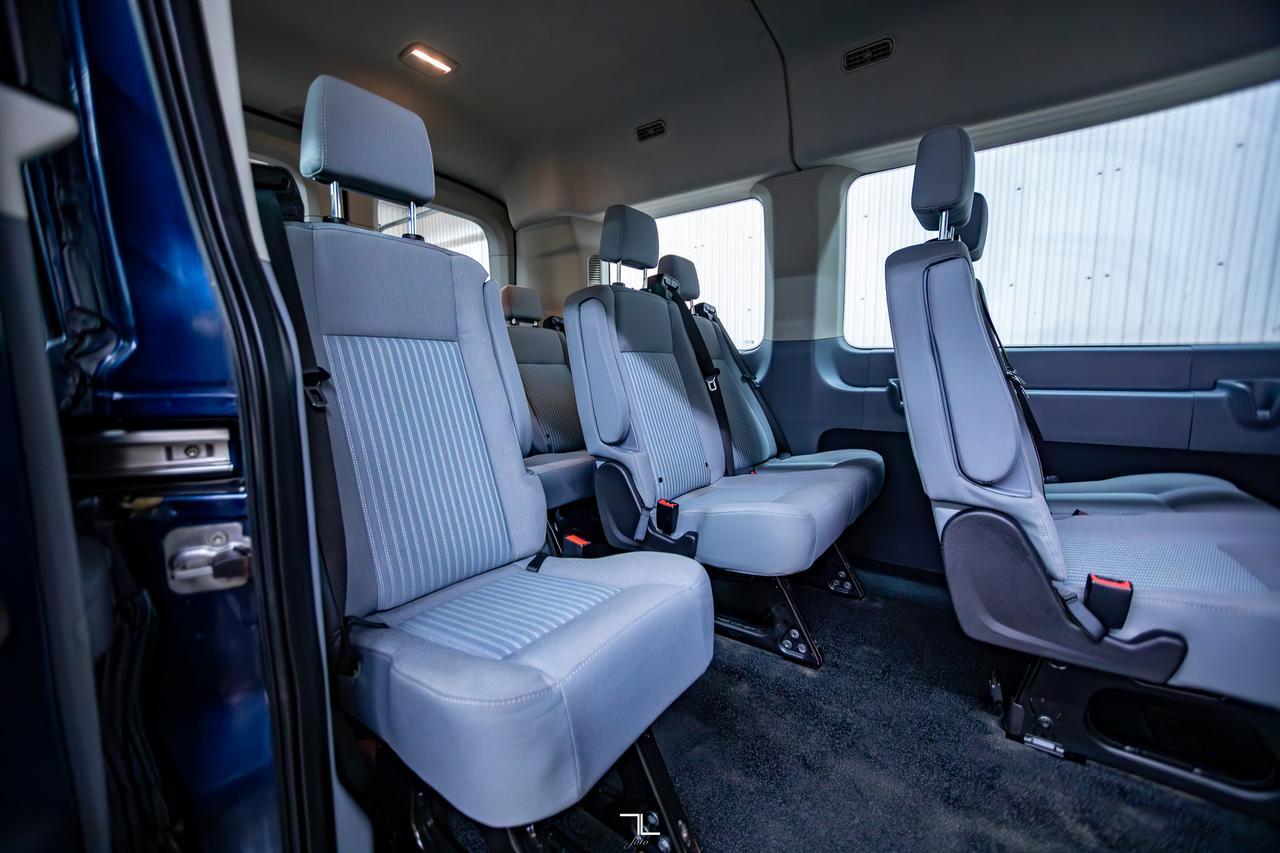 2018 Ford Transit T-150 XLT Med Roof 10 Passenger BCam Red Deer AB