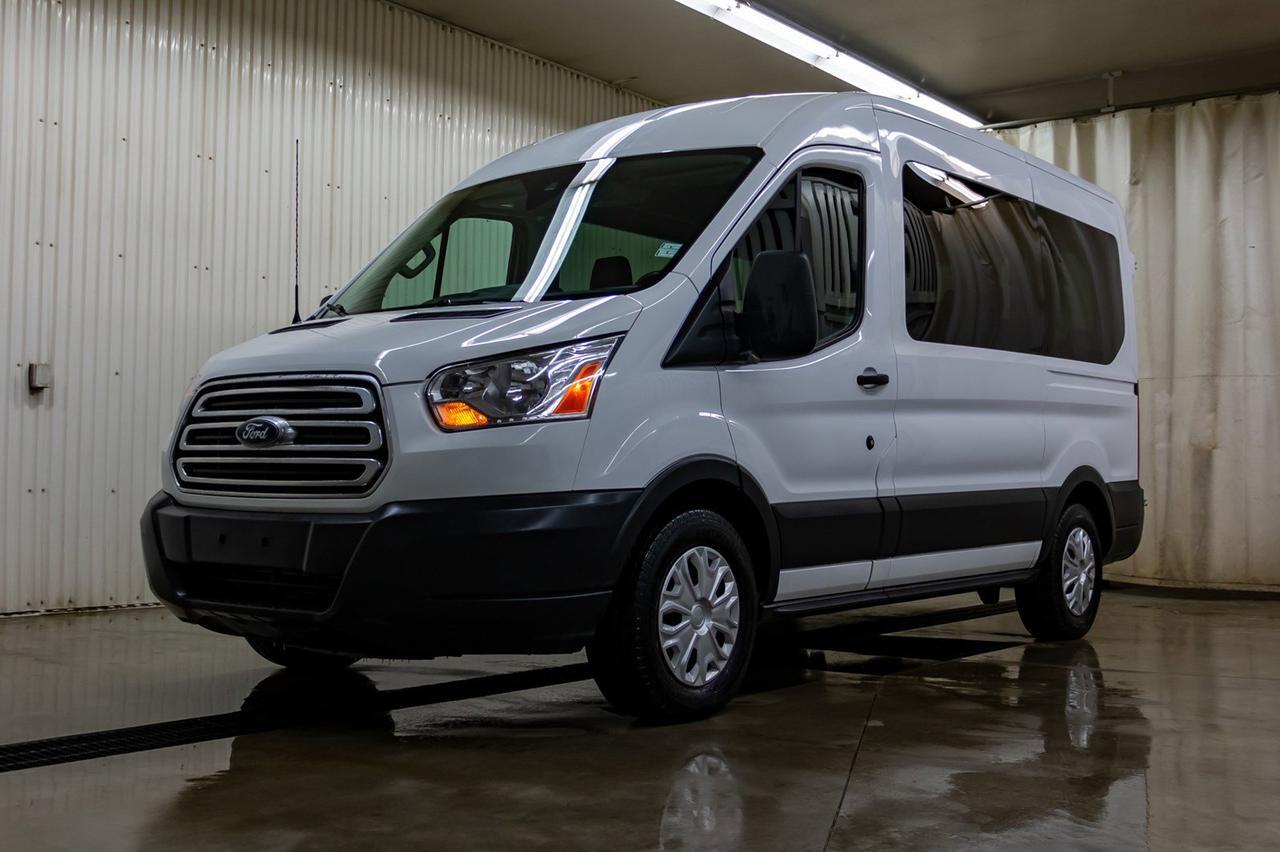 2018 Ford Transit T-150 XLT Med Roof 10 Passenger Red Deer AB