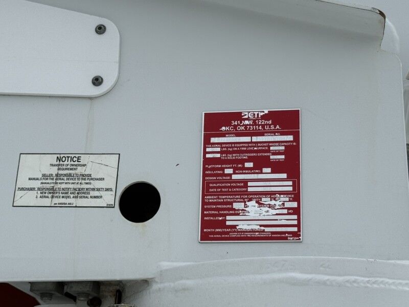 2018 Ford Transit T-350 Bucket Truck Collinsville OK