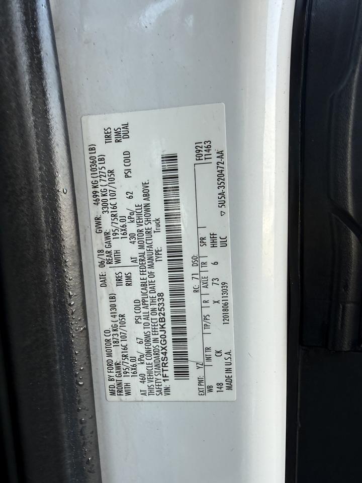 2018 Ford Transit T-350 DRW EL Hi Roof Cargo Van Collinsville OK