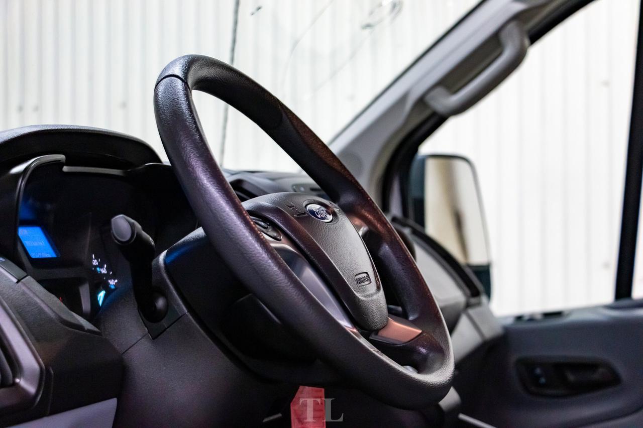 2018 Ford Transit T-350 Low Roof Cargo Van BCam Shelving Red Deer AB