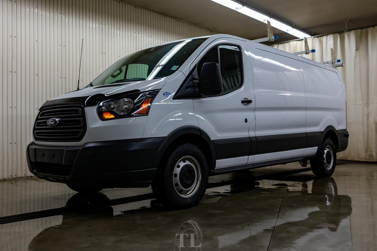 2018 Ford Transit T-350 Low Roof Cargo Van BCam Shelving Red Deer AB