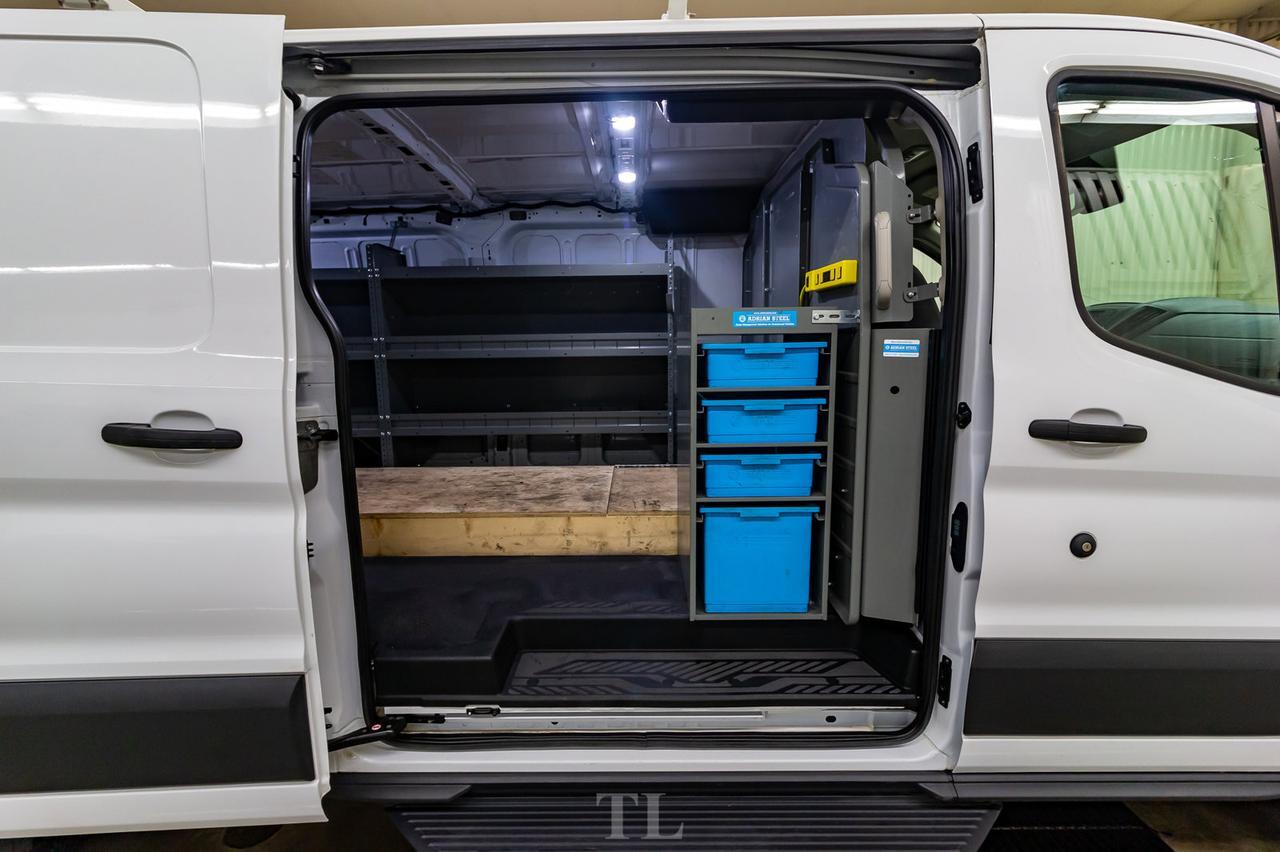 2018 Ford Transit T-350 Low Roof Cargo Van BCam Shelving Red Deer AB