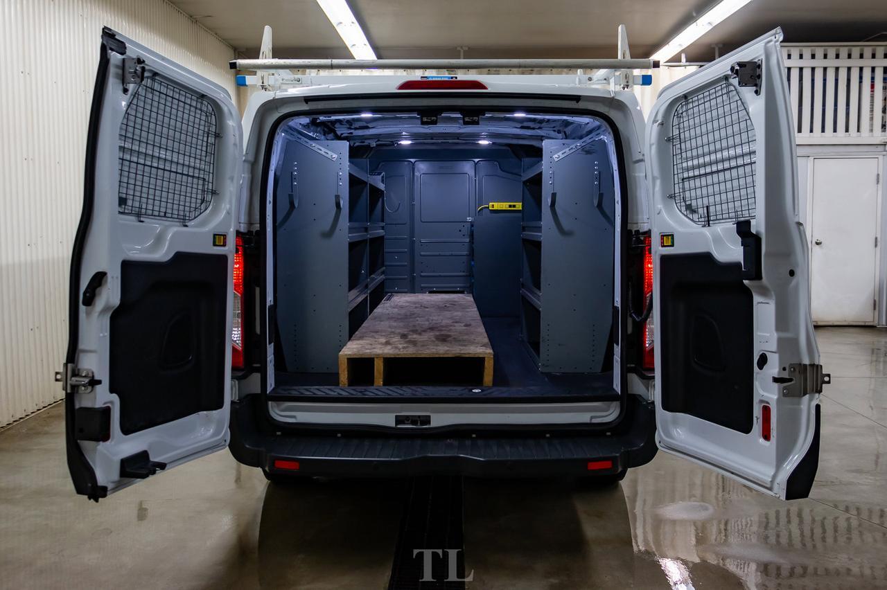 2018 Ford Transit T-350 Low Roof Cargo Van BCam Shelving Red Deer AB