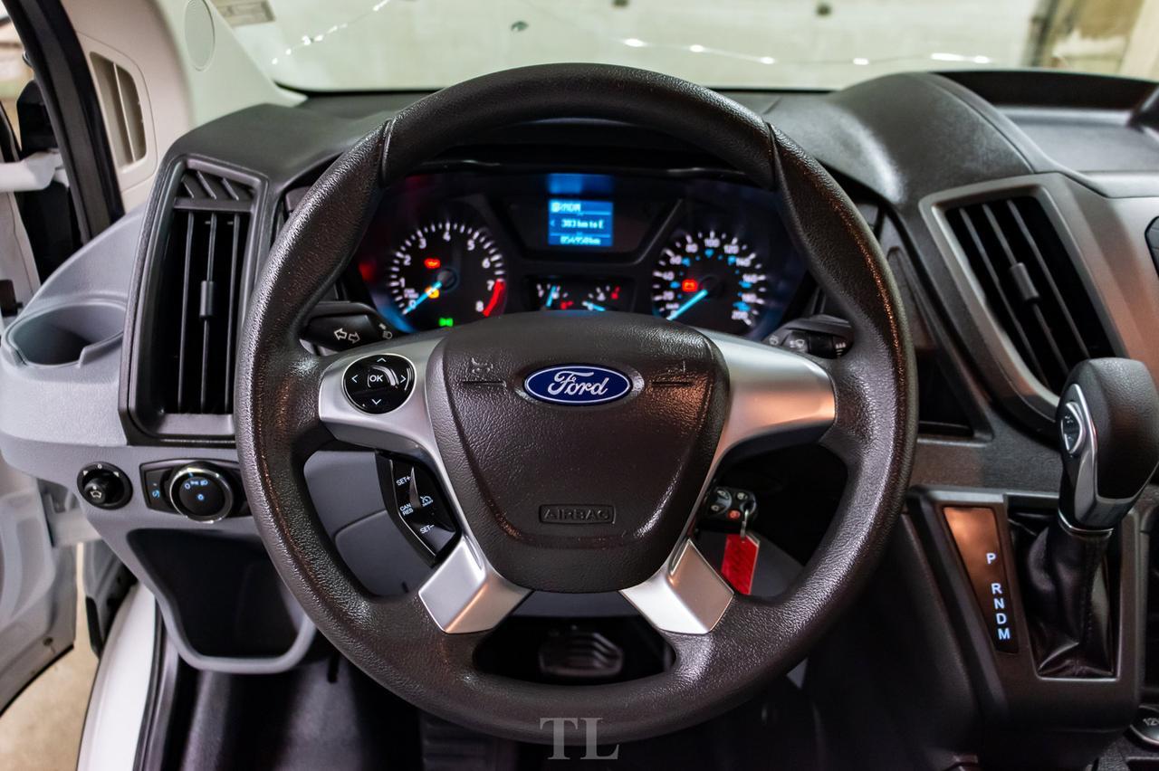 2018 Ford Transit T-350 Low Roof Cargo Van BCam Shelving Red Deer AB