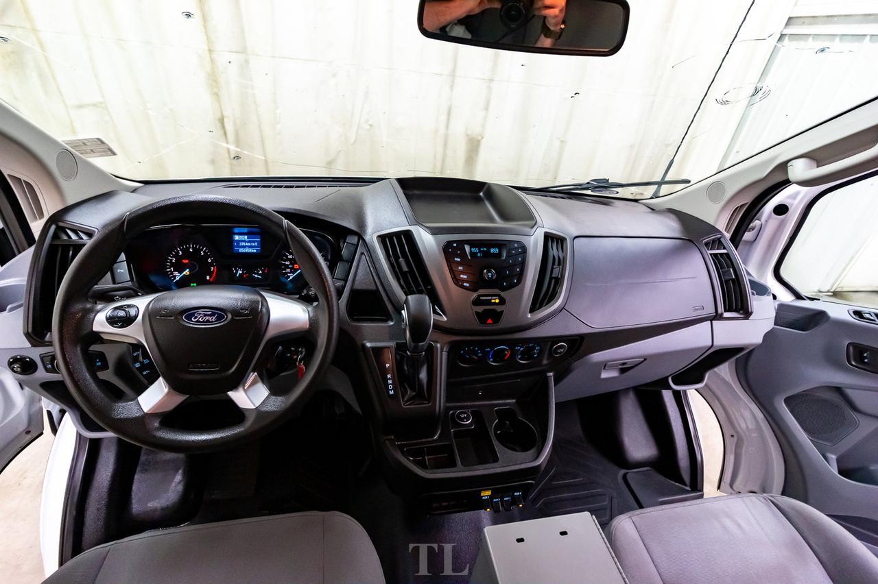 2018 Ford Transit T-350 Low Roof Cargo Van BCam Shelving Red Deer AB