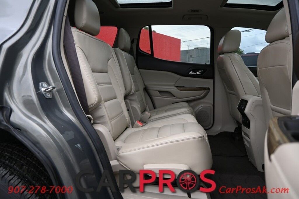 2018 GMC Acadia Denali - 3.6L V6 - Automatic - AWD - Sunroof - Auto Start - Leather Heated Front And Rear Seats - Power Windows & Door Locks - Push To Start - Navigation -Tow Package - 1 Owner Anchorage AK