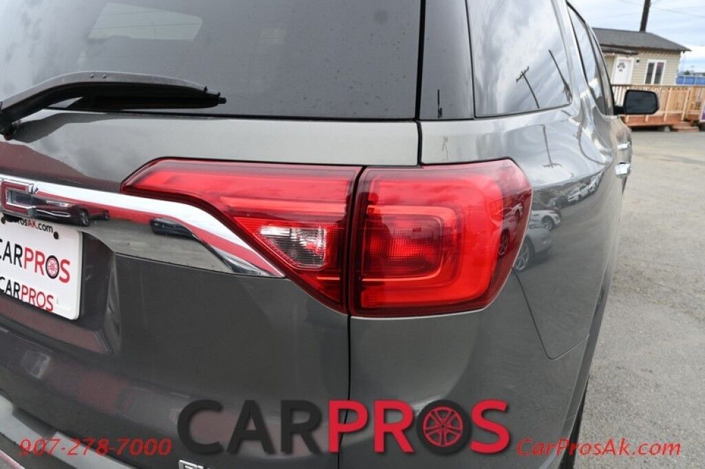 2018 GMC Acadia Denali - 3.6L V6 - Automatic - AWD - Sunroof - Auto Start - Leather Heated Front And Rear Seats - Power Windows & Door Locks - Push To Start - Navigation -Tow Package - 1 Owner Anchorage AK