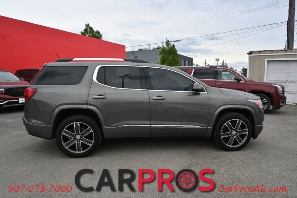 2018 GMC Acadia Denali - 3.6L V6 - Automatic - AWD - Sunroof - Auto Start - Leather Heated Front And Rear Seats - Power Windows & Door Locks - Push To Start - Navigation -Tow Package - 1 Owner Anchorage AK