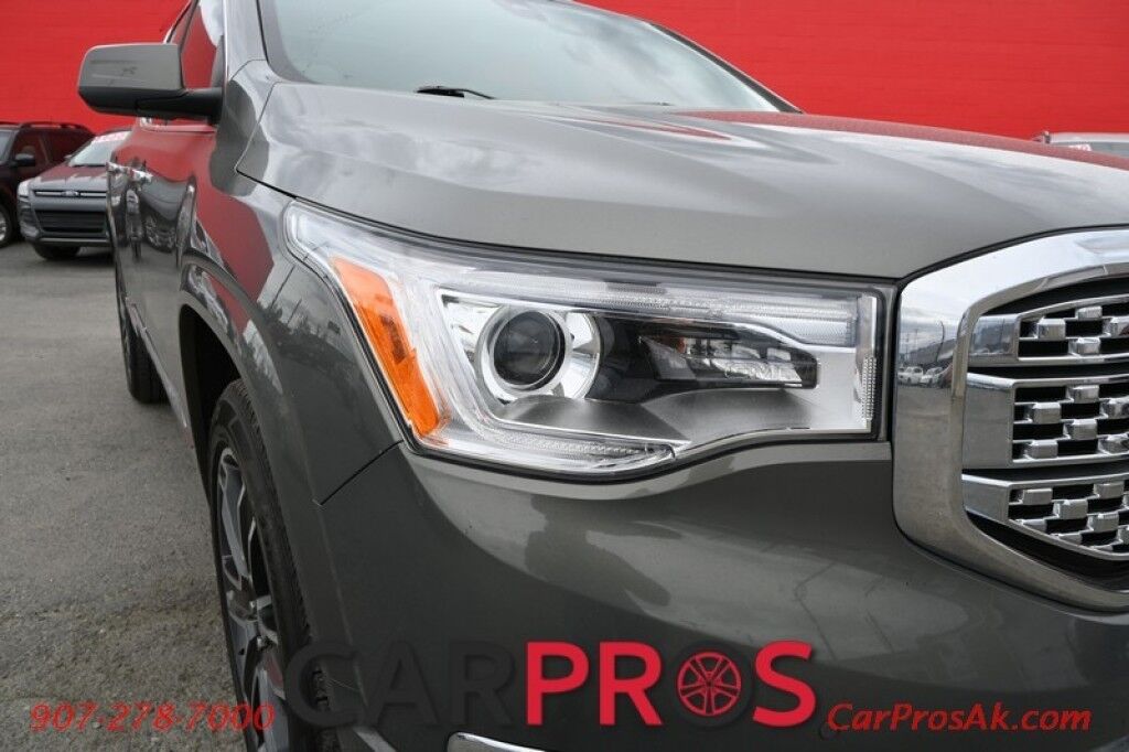 2018 GMC Acadia Denali - 3.6L V6 - Automatic - AWD - Sunroof - Auto Start - Leather Heated Front And Rear Seats - Power Windows & Door Locks - Push To Start - Navigation -Tow Package - 1 Owner Anchorage AK