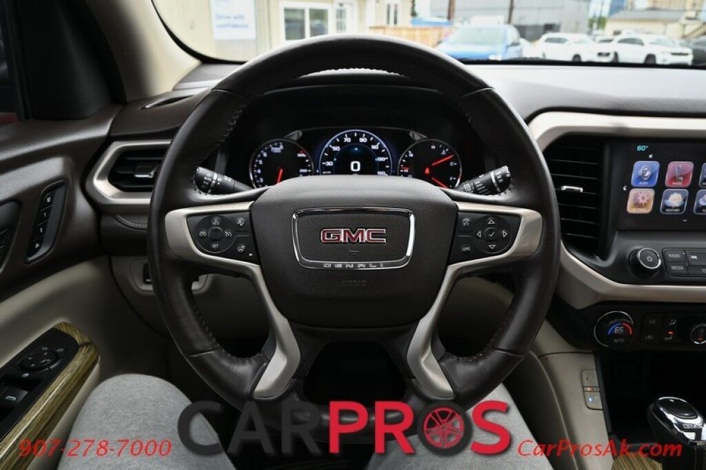 2018 GMC Acadia Denali - 3.6L V6 - Automatic - AWD - Sunroof - Auto Start - Leather Heated Front And Rear Seats - Power Windows & Door Locks - Push To Start - Navigation -Tow Package - 1 Owner Anchorage AK