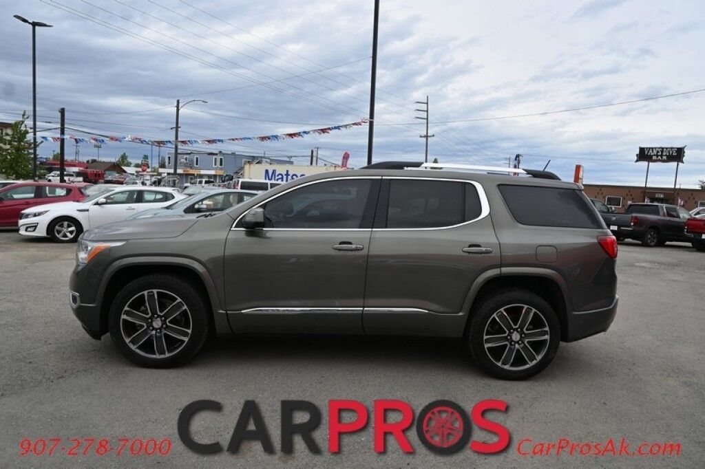 2018 GMC Acadia Denali - 3.6L V6 - Automatic - AWD - Sunroof - Auto Start - Leather Heated Front And Rear Seats - Power Windows & Door Locks - Push To Start - Navigation -Tow Package - 1 Owner Anchorage AK