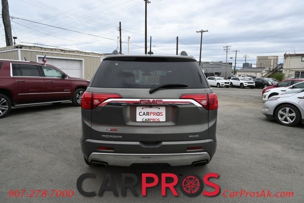 2018 GMC Acadia Denali - 3.6L V6 - Automatic - AWD - Sunroof - Auto Start - Leather Heated Front And Rear Seats - Power Windows & Door Locks - Push To Start - Navigation -Tow Package - 1 Owner Anchorage AK