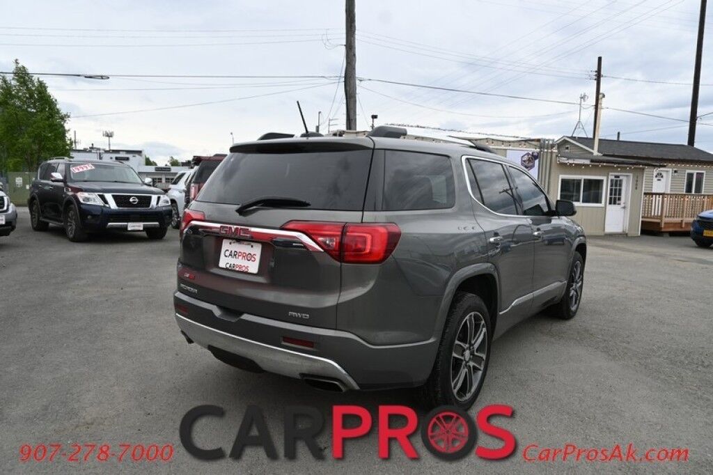 2018 GMC Acadia Denali - 3.6L V6 - Automatic - AWD - Sunroof - Auto Start - Leather Heated Front And Rear Seats - Power Windows & Door Locks - Push To Start - Navigation -Tow Package - 1 Owner Anchorage AK