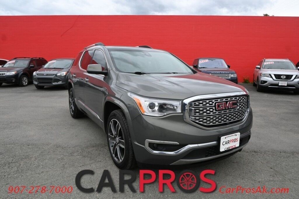 2018 GMC Acadia Denali - 3.6L V6 - Automatic - AWD - Sunroof - Auto Start - Leather Heated Front And Rear Seats - Power Windows & Door Locks - Push To Start - Navigation -Tow Package - 1 Owner Anchorage AK