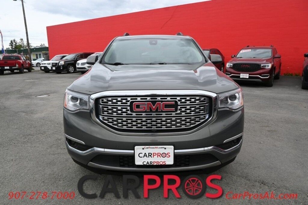 2018 GMC Acadia Denali - 3.6L V6 - Automatic - AWD - Sunroof - Auto Start - Leather Heated Front And Rear Seats - Power Windows & Door Locks - Push To Start - Navigation -Tow Package - 1 Owner Anchorage AK