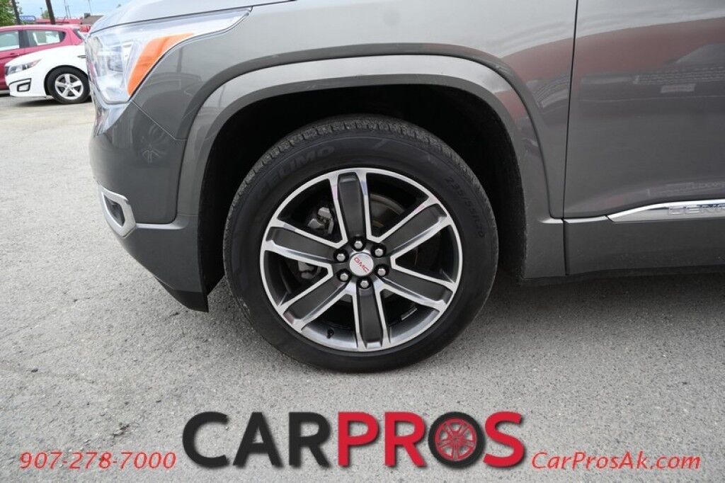 2018 GMC Acadia Denali - 3.6L V6 - Automatic - AWD - Sunroof - Auto Start - Leather Heated Front And Rear Seats - Power Windows & Door Locks - Push To Start - Navigation -Tow Package - 1 Owner Anchorage AK