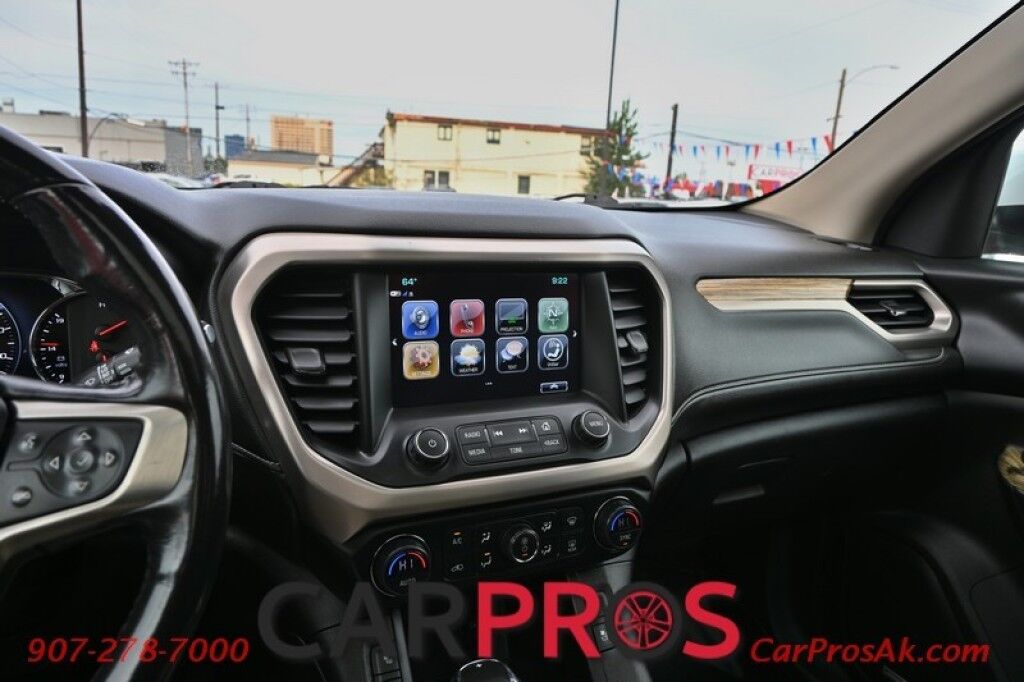 2018 GMC Acadia Denali - AWD - Technology Pkg - AutoStart - Heated & Cooled Leather Seats - Heated Steering Wheel - Bose Speakers - 2nd Row Heated Seats - Back-Up Camera - Adaptive Cruise Control - Dual Sunroof - 3rd Row - Seats 7 - Blind Spot Alert & Lane Assist - Anchorage AK