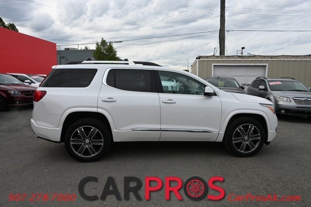 2018 GMC Acadia Denali - AWD - Technology Pkg - AutoStart - Heated & Cooled Leather Seats - Heated Steering Wheel - Bose Speakers - 2nd Row Heated Seats - Back-Up Camera - Adaptive Cruise Control - Dual Sunroof - 3rd Row - Seats 7 - Blind Spot Alert & Lane Assist - Anchorage AK