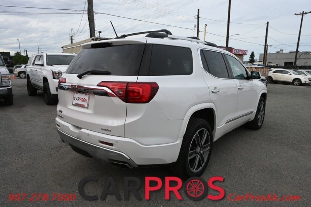 2018 GMC Acadia Denali - AWD - Technology Pkg - AutoStart - Heated & Cooled Leather Seats - Heated Steering Wheel - Bose Speakers - 2nd Row Heated Seats - Back-Up Camera - Adaptive Cruise Control - Dual Sunroof - 3rd Row - Seats 7 - Blind Spot Alert & Lane Assist - Anchorage AK
