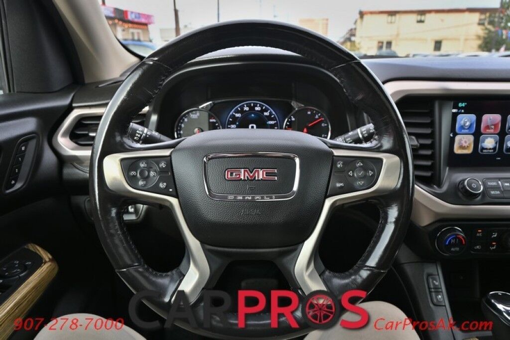 2018 GMC Acadia Denali - AWD - Technology Pkg - AutoStart - Heated & Cooled Leather Seats - Heated Steering Wheel - Bose Speakers - 2nd Row Heated Seats - Back-Up Camera - Adaptive Cruise Control - Dual Sunroof - 3rd Row - Seats 7 - Blind Spot Alert & Lane Assist - Anchorage AK