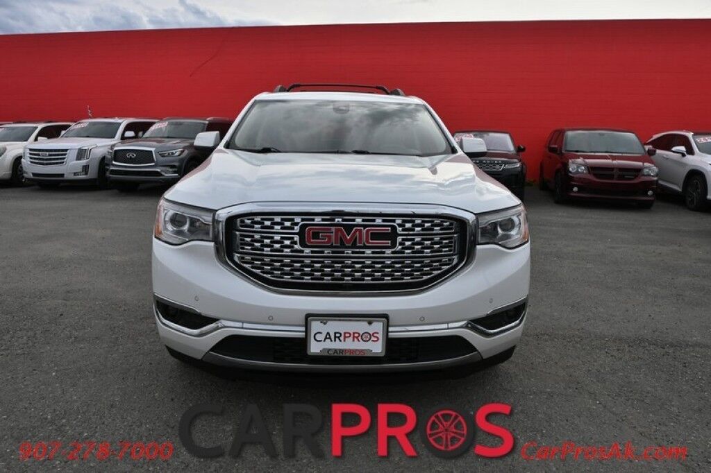 2018 GMC Acadia Denali - AWD - Technology Pkg - AutoStart - Heated & Cooled Leather Seats - Heated Steering Wheel - Bose Speakers - 2nd Row Heated Seats - Back-Up Camera - Adaptive Cruise Control - Dual Sunroof - 3rd Row - Seats 7 - Blind Spot Alert & Lane Assist - Anchorage AK