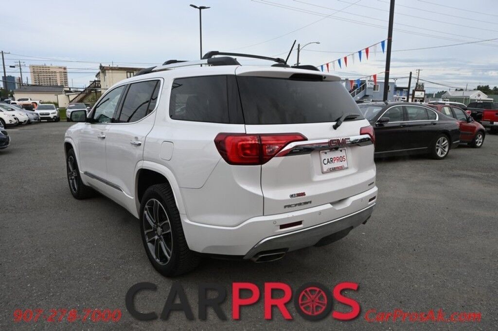 2018 GMC Acadia Denali - AWD - Technology Pkg - AutoStart - Heated & Cooled Leather Seats - Heated Steering Wheel - Bose Speakers - 2nd Row Heated Seats - Back-Up Camera - Adaptive Cruise Control - Dual Sunroof - 3rd Row - Seats 7 - Blind Spot Alert & Lane Assist - Anchorage AK