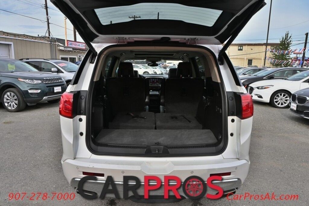 2018 GMC Acadia Denali - AWD - Technology Pkg - AutoStart - Heated & Cooled Leather Seats - Heated Steering Wheel - Bose Speakers - 2nd Row Heated Seats - Back-Up Camera - Adaptive Cruise Control - Dual Sunroof - 3rd Row - Seats 7 - Blind Spot Alert & Lane Assist - Anchorage AK