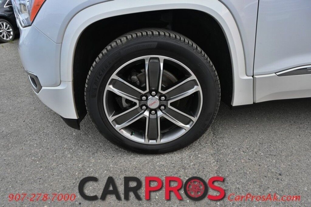 2018 GMC Acadia Denali - AWD - Technology Pkg - AutoStart - Heated & Cooled Leather Seats - Heated Steering Wheel - Bose Speakers - 2nd Row Heated Seats - Back-Up Camera - Adaptive Cruise Control - Dual Sunroof - 3rd Row - Seats 7 - Blind Spot Alert & Lane Assist - Anchorage AK
