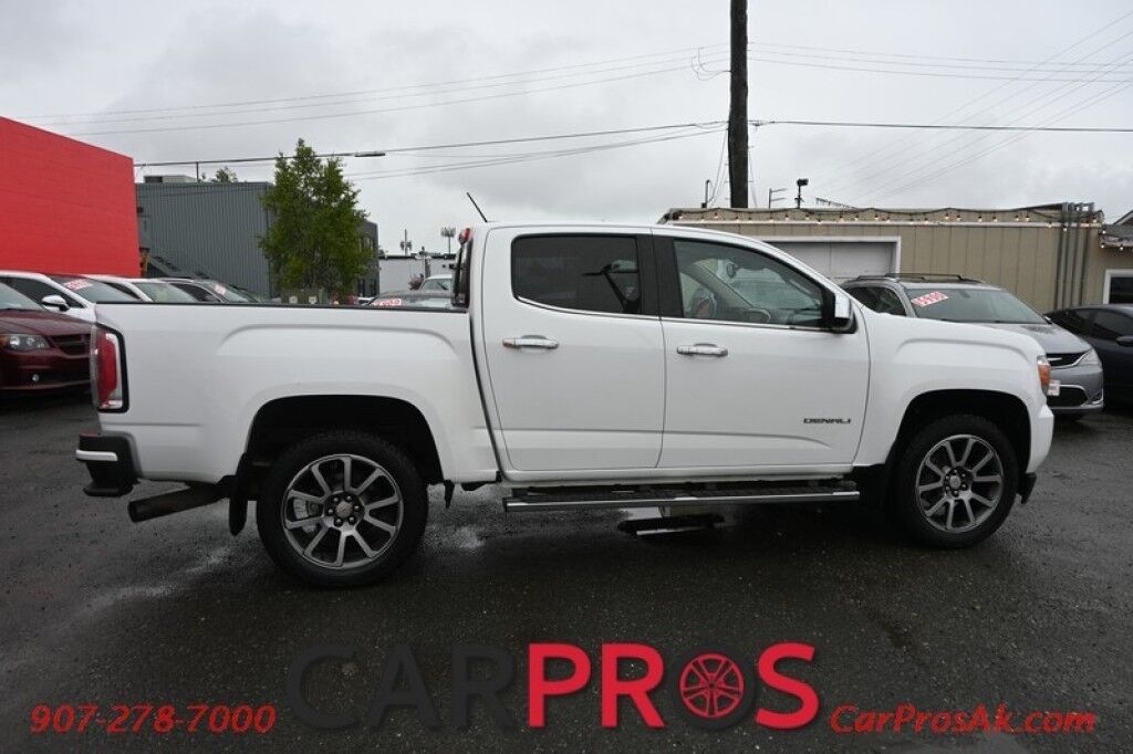 2018 GMC Canyon 4WD Denali - Crew Cab - 2.8L Duramax Turbo Diesel - Auto Start - Heated & Cooled Leather Seats - Heated Steering Wheel - Lane Departure & Forward Collision Alert - Navigation - Back Up Camera - Bose Speakers - Tow Pkg - 28 MPG Anchorage AK