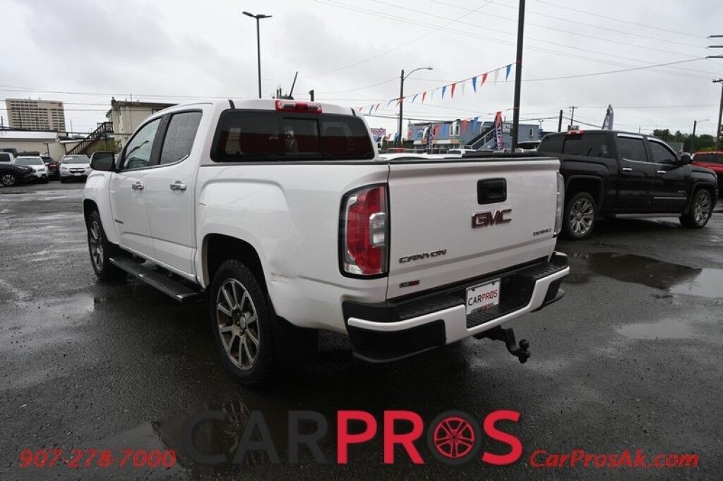 2018 GMC Canyon 4WD Denali - Crew Cab - 2.8L Duramax Turbo Diesel - Auto Start - Heated & Cooled Leather Seats - Heated Steering Wheel - Lane Departure & Forward Collision Alert - Navigation - Back Up Camera - Bose Speakers - Tow Pkg - 28 MPG Anchorage AK