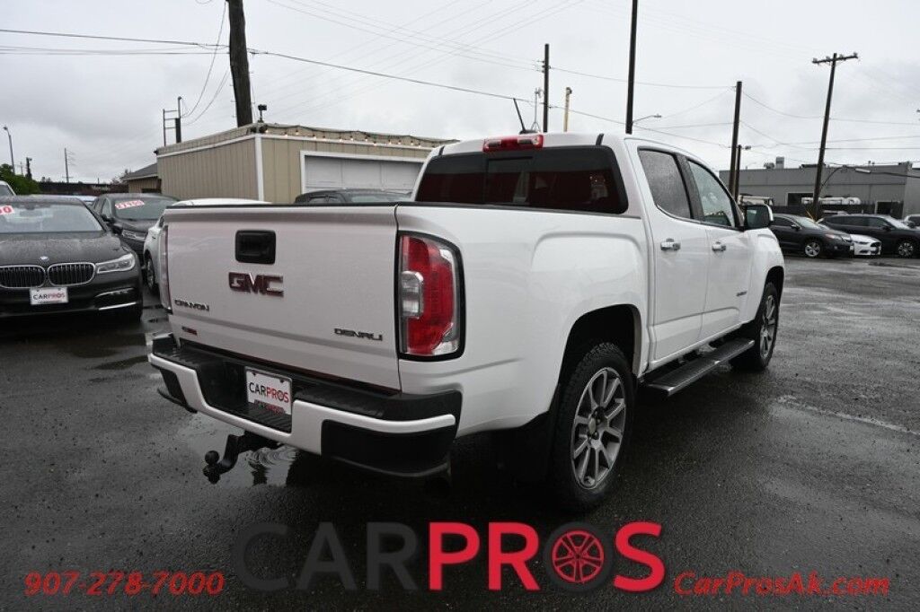 2018 GMC Canyon 4WD Denali - Crew Cab - 2.8L Duramax Turbo Diesel - Auto Start - Heated & Cooled Leather Seats - Heated Steering Wheel - Lane Departure & Forward Collision Alert - Navigation - Back Up Camera - Bose Speakers - Tow Pkg - 28 MPG Anchorage AK