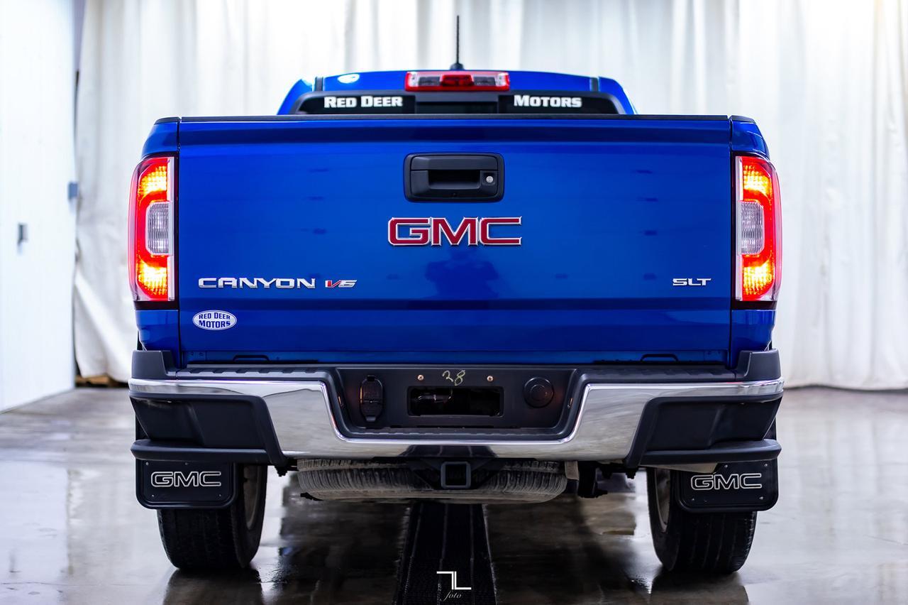 2018 GMC Canyon 4x4 Crew Cab SLT Leather Nav BCam Red Deer AB
