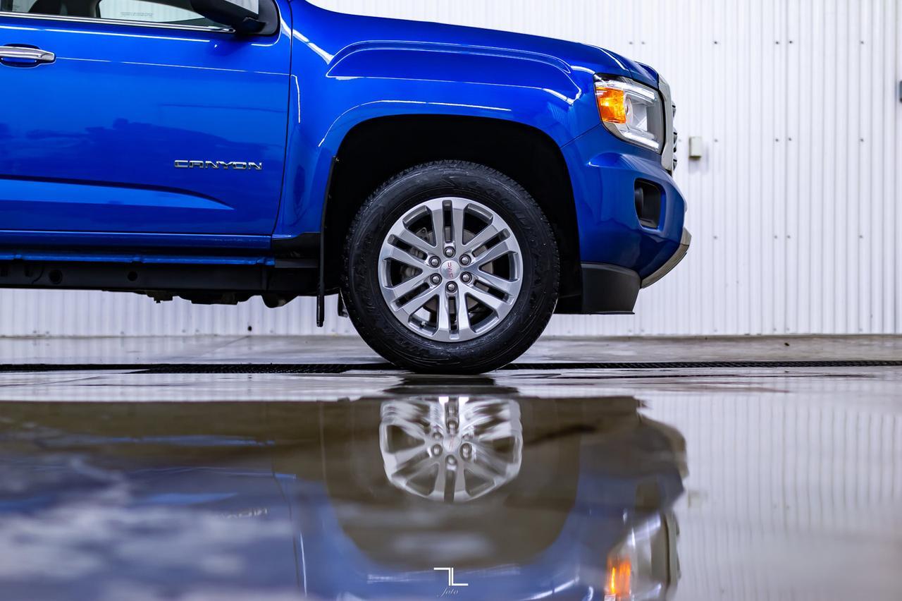 2018 GMC Canyon 4x4 Crew Cab SLT Leather Nav BCam Red Deer AB