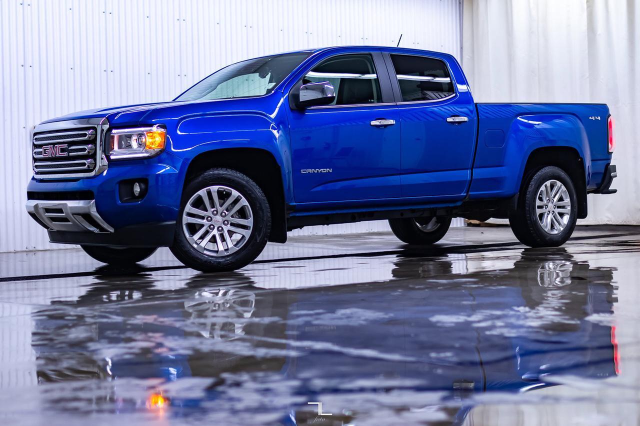 2018 GMC Canyon 4x4 Crew Cab SLT Leather Nav BCam Red Deer AB