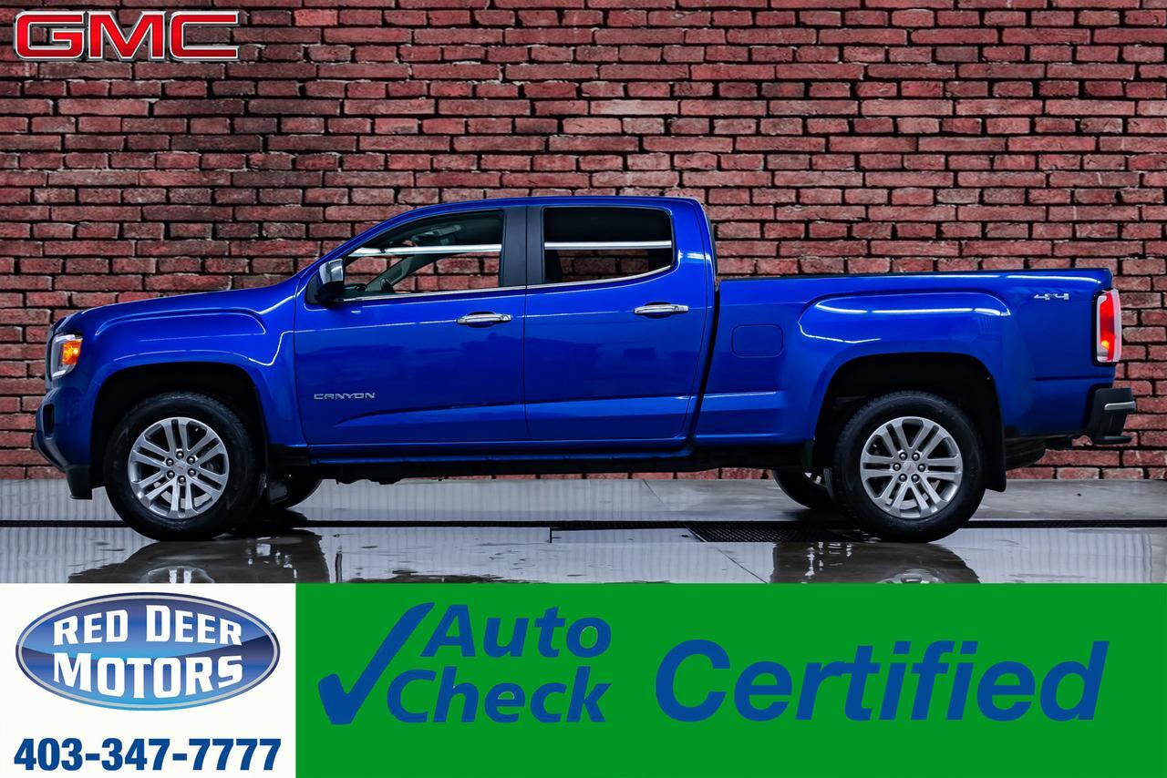 2018 GMC Canyon 4x4 Crew Cab SLT Leather Nav BCam
