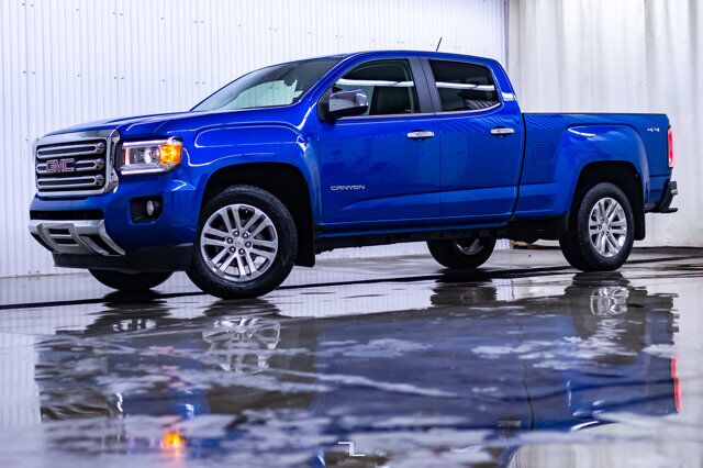 2018 GMC Canyon 4x4 Crew Cab SLT Leather Nav BCam Red Deer AB