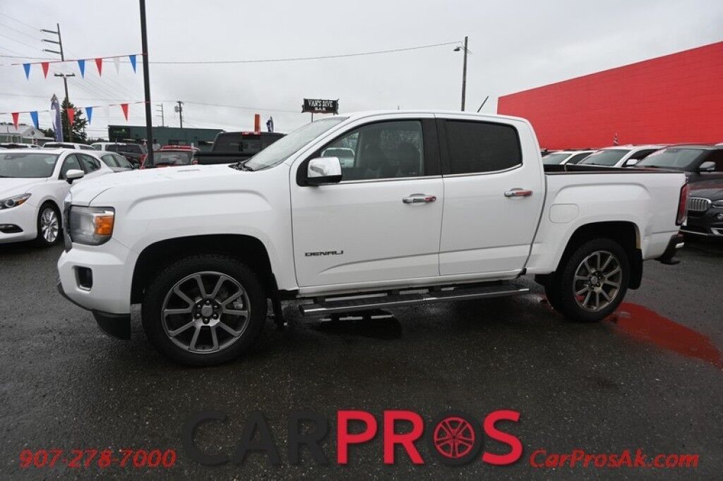 2018 GMC Canyon Denali - Crew Cab - 4X4 - 2.8L Duramax Turbo Diesel - Auto Start - Heated & Cooled Leather Seats - Heated Steering Wheel - Bose Speakers - Navigation - Lane Departure & Forward Collision Alert - Back Up Camera - Bedliner - Tow Pkg - 28 MPG