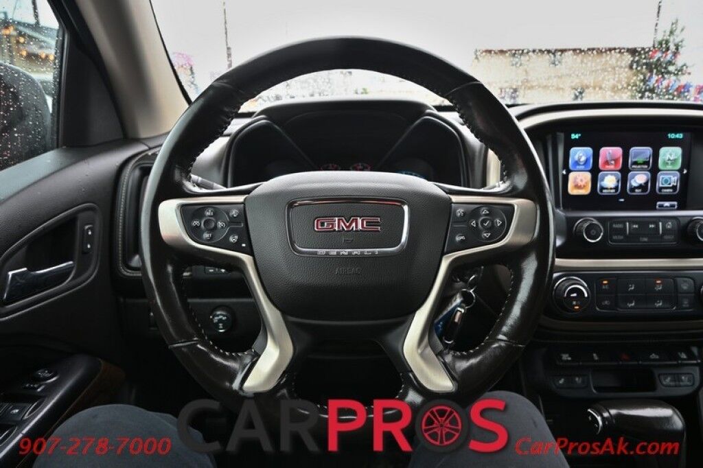 2018 GMC Canyon Denali - Crew Cab - 4X4 - 2.8L Duramax Turbo Diesel - Auto Start - Heated & Cooled Leather Seats - Heated Steering Wheel - Bose Speakers - Navigation - Lane Departure & Forward Collision Alert - Back Up Camera - Bedliner - Tow Pkg - 28 MPG Anchorage AK