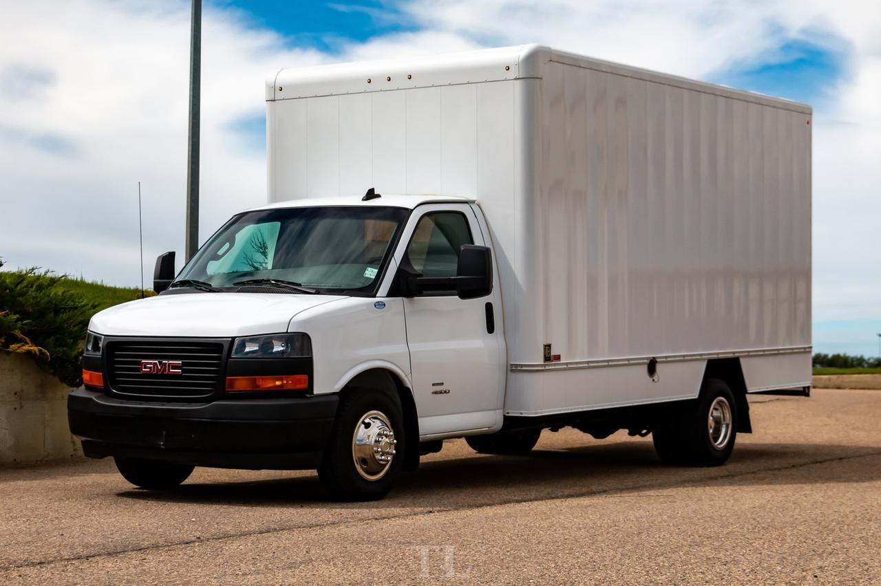 2018 GMC Savana 4500 Cutaway Cube Van Red Deer AB