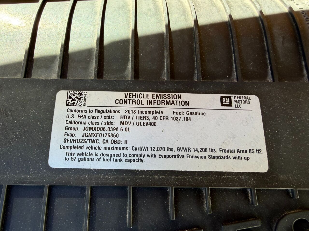 2018 GMC Savana Commercial Cutaway 3500 Van 177" Jacksonville FL