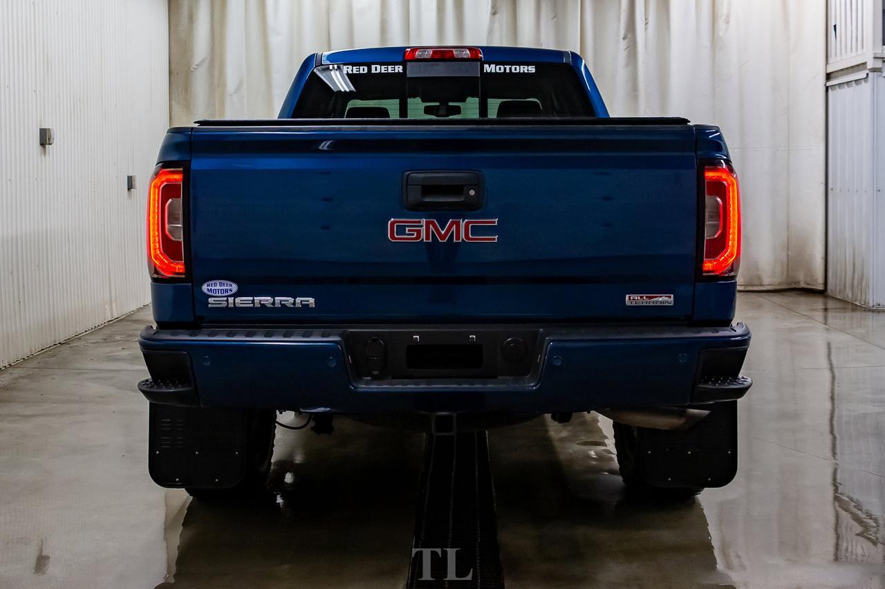 2018 GMC Sierra 1500 4x4 Crew Cab All Terrain Level Kit Leather Nav BCam Red Deer AB