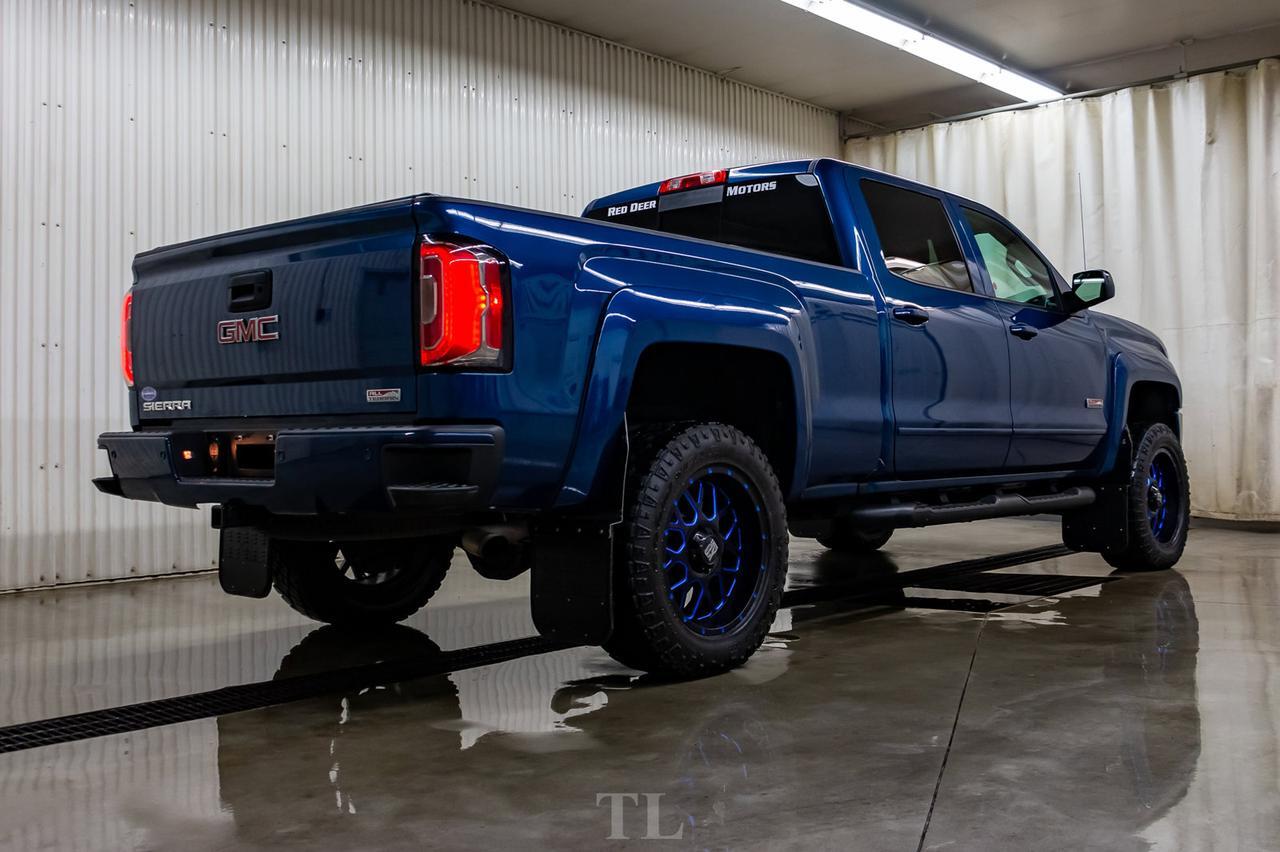 2018 GMC Sierra 1500 4x4 Crew Cab All Terrain Level Kit Leather Nav BCam Red Deer AB