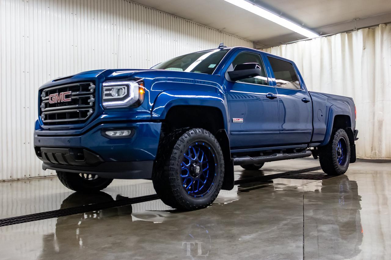 2018 GMC Sierra 1500 4x4 Crew Cab All Terrain Level Kit Leather Nav BCam Red Deer AB