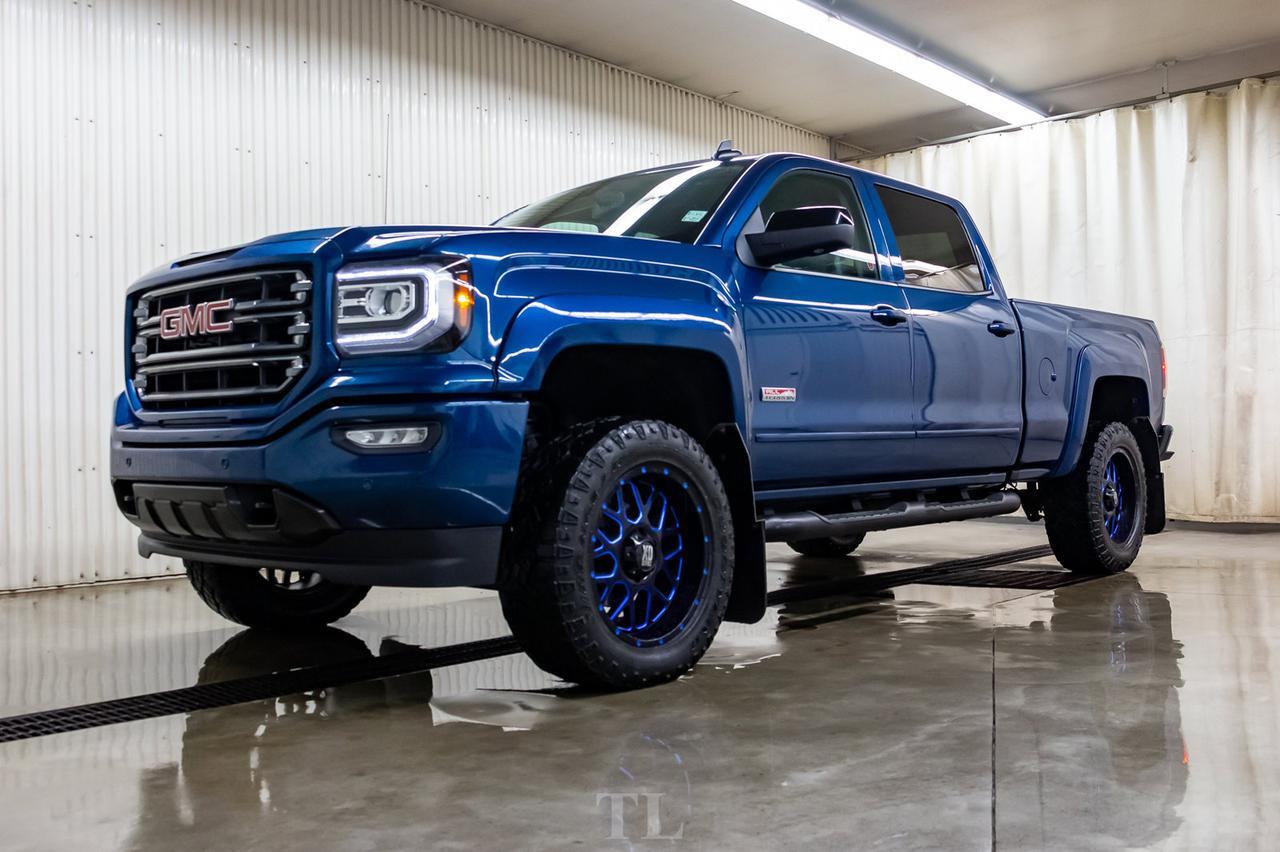 2018 GMC Sierra 1500 4x4 Crew Cab All Terrain Level Kit Leather Nav BCam Red Deer AB