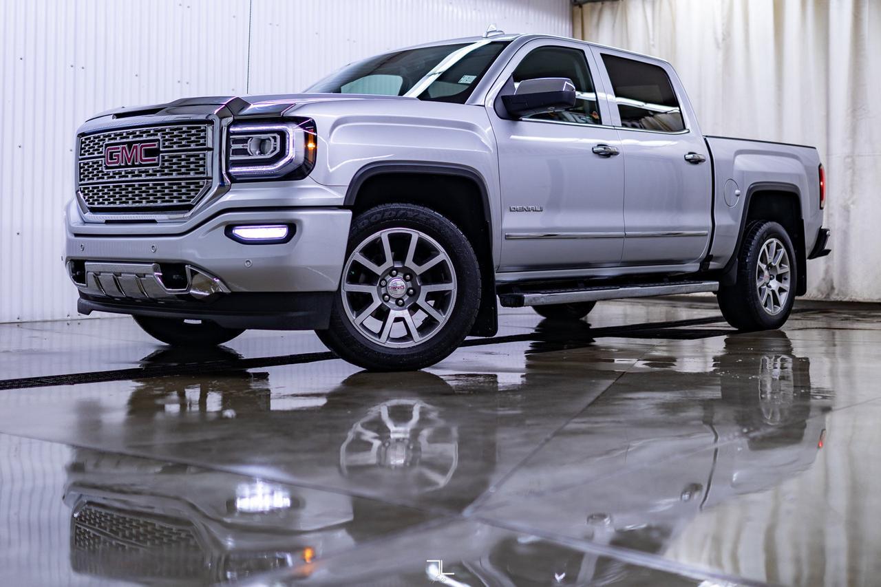2018 GMC Sierra 1500 4x4 Crew Cab Denali Leather Roof Nav BCam Red Deer AB