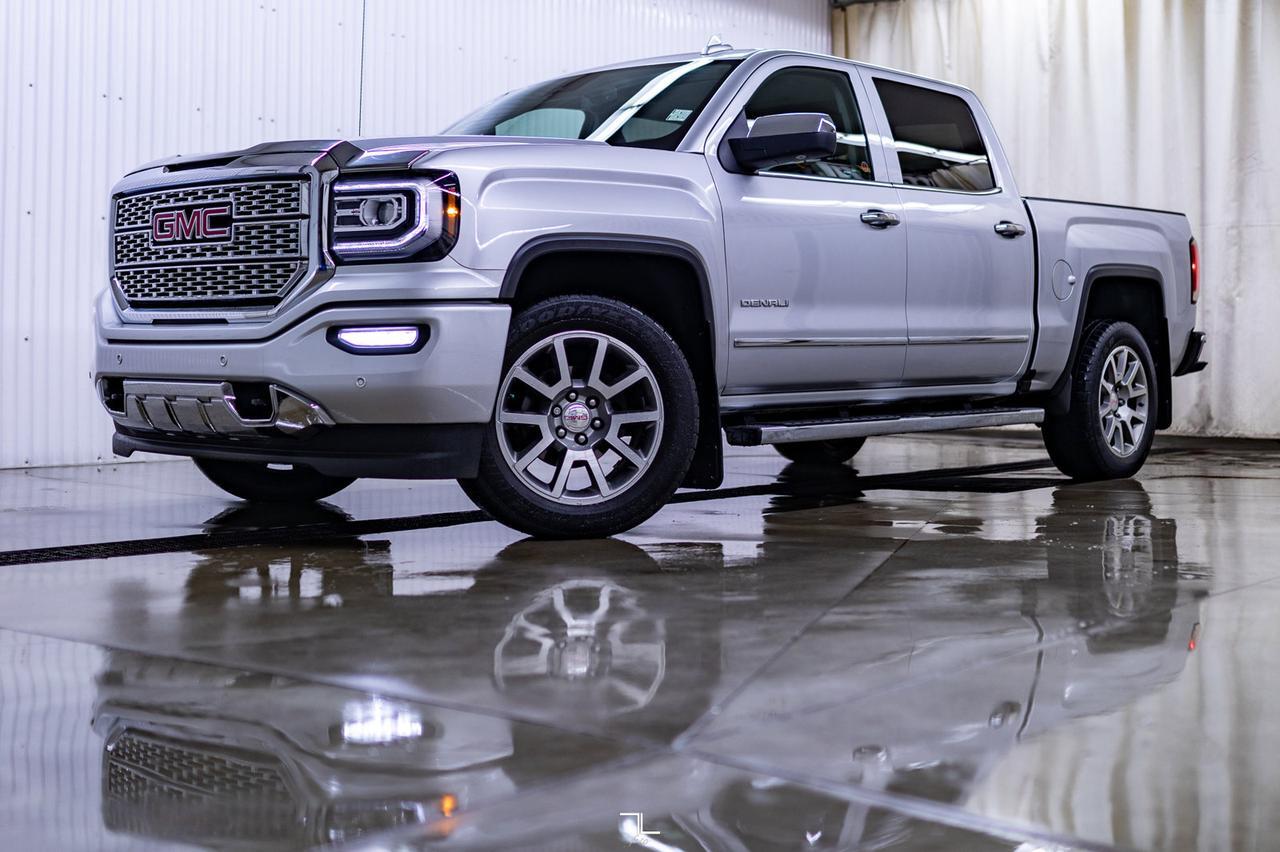 2018 GMC Sierra 1500 4x4 Crew Cab Denali Leather Roof Nav BCam Red Deer AB