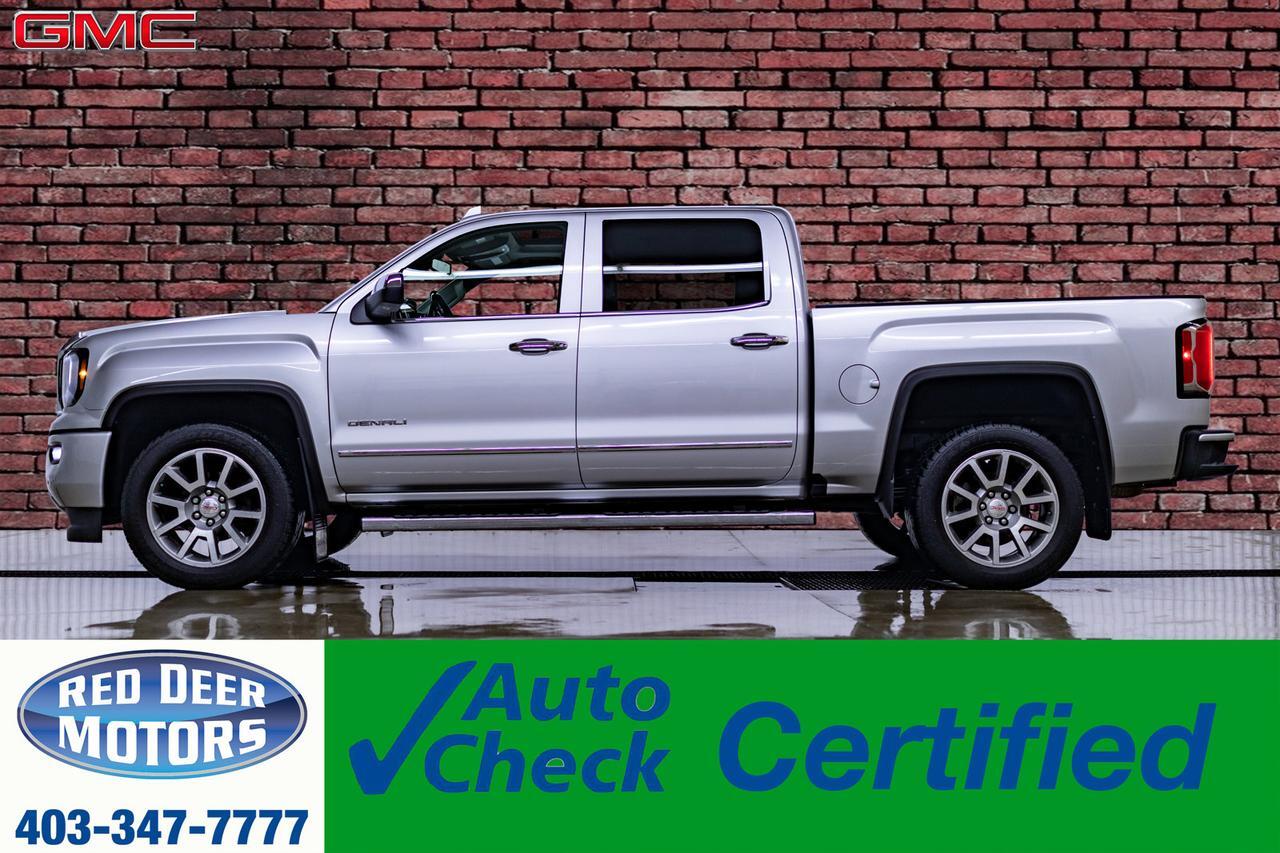 2018 GMC Sierra 1500 4x4 Crew Cab Denali Leather Roof Nav BCam