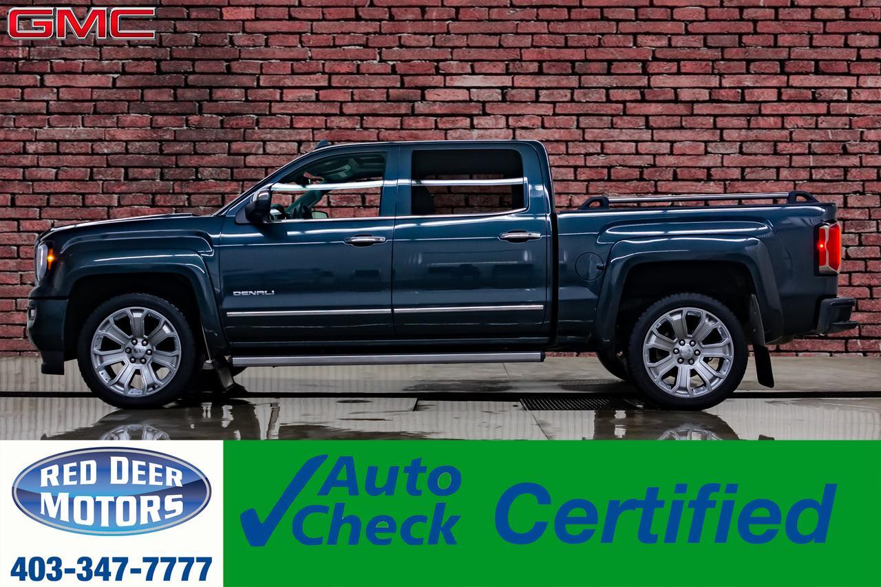 2018 GMC Sierra 1500 4x4 Crew Cab Denali Leather Roof Nav BCam