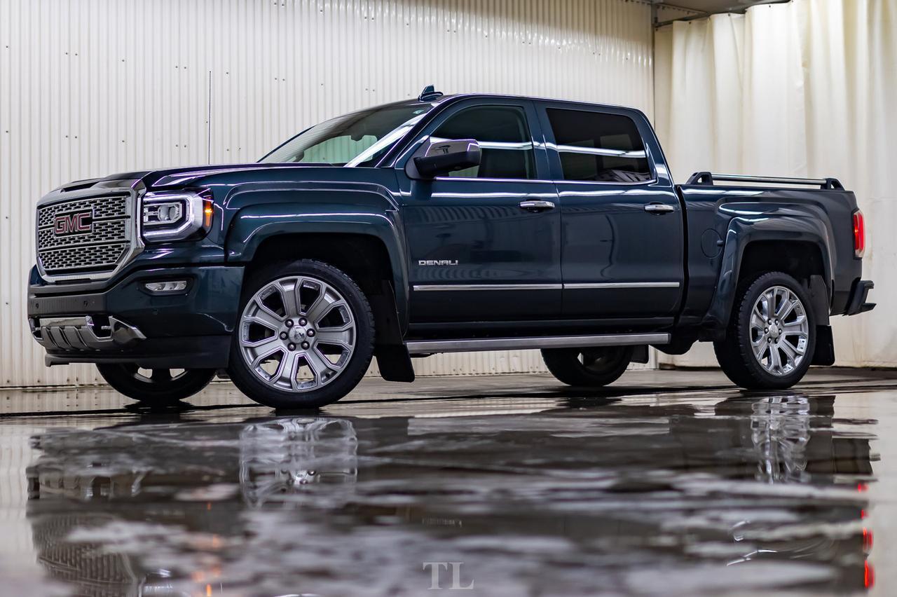 2018 GMC Sierra 1500 4x4 Crew Cab Denali Leather Roof Nav BCam Red Deer AB